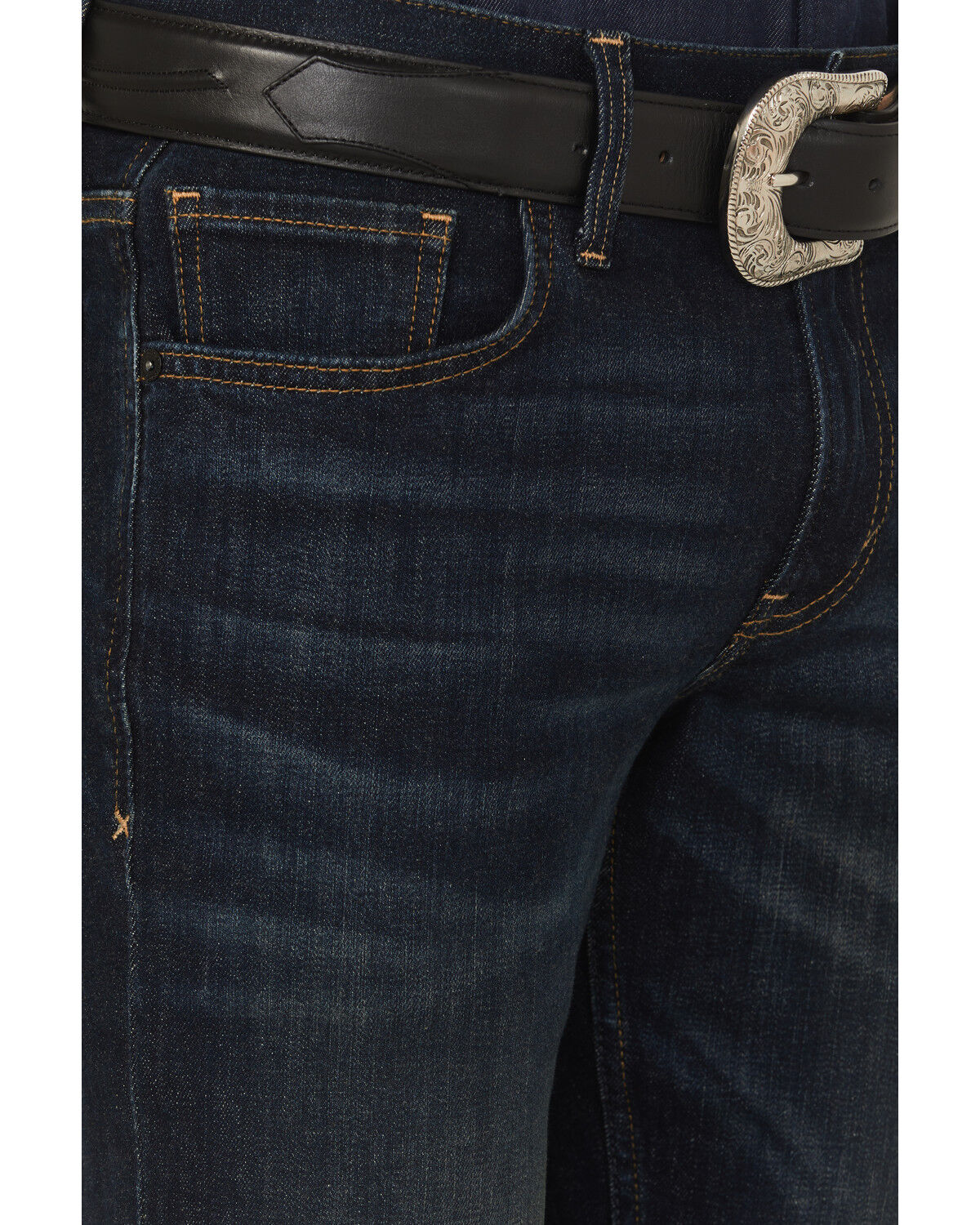 Image #2 - Cody James Black 1978&reg; Men's Jericho Wash Tyler Slim Straight Stretch Denim Jeans, Dark Wash, hi-res