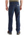 Image #2 - Carhartt Men's Full Swing Relaxed Fit Dungaree Work Jeans - Big, Dark Blue, hi-res