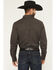 Image #4 - Cody James Black 1978&reg; Men's Cluny Tonal Striped Long Sleeve Button-Down Western Shirt, Charcoal, hi-res