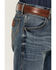 Image #2 - Wrangler Retro Men's 77MWZ Henry Medium Wash Slim Bootcut Stretch Denim Jeans, Medium Wash, hi-res