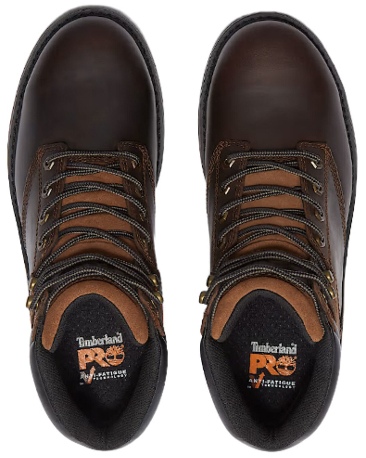 Image #5 - Timberland PRO Men's Titan Tasker 6" Work Boots - Alloy Toe, Dark Brown, hi-res