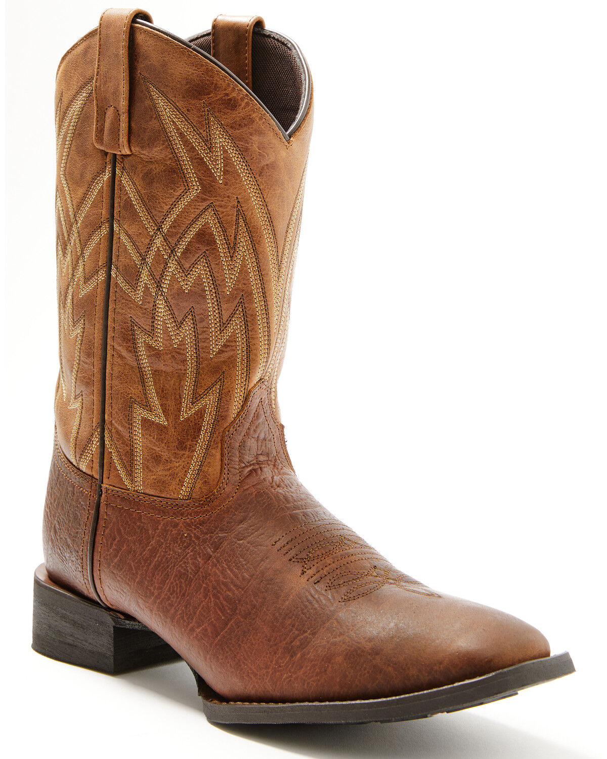 Laredo Men's Latham Performance Western Boots - Square Toe, Tan, hi-res