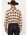 Image #4 - Cody James Black 1978&reg; Men's Broadwater Plaid Print Long Sleeve Button-Down Flannel Shirt, Tan, hi-res
