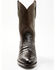 Image #4 - Cody James Black 1978&reg; Men's Chapman Exotic Caiman Belly Western Boots - Round Toe, Chocolate, hi-res