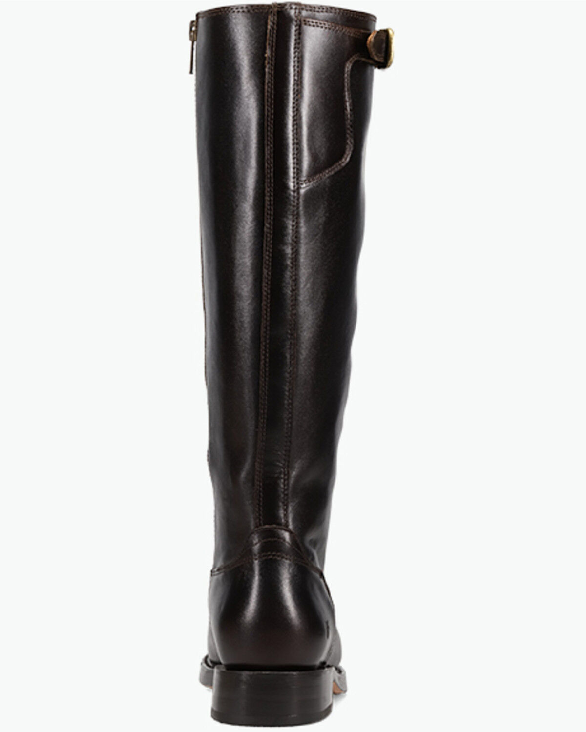 Image #5 - Frye Women's Campus Low Heel Tall Riding Fashion Boots - Round Toe, Dark Brown, hi-res