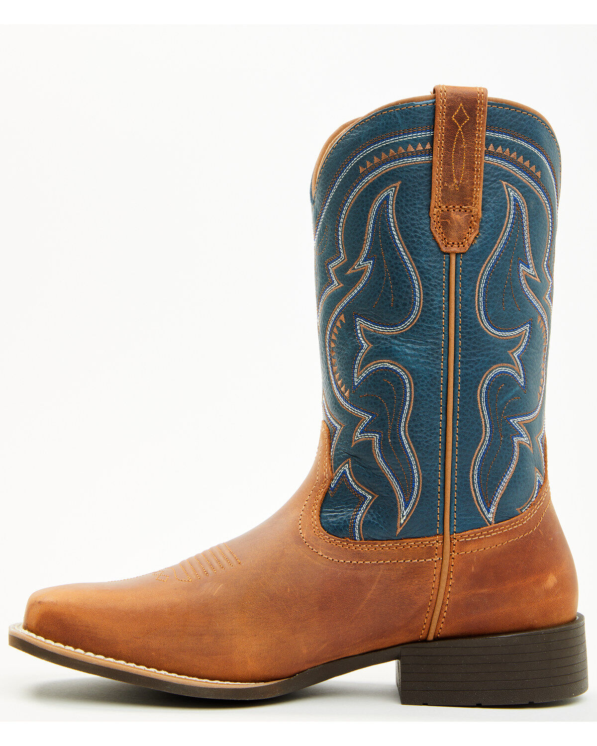 Image #3 - Cody James Cush Core&reg; Men's Maverick Performance Western Boots - Broad Square Toe, Blue, hi-res