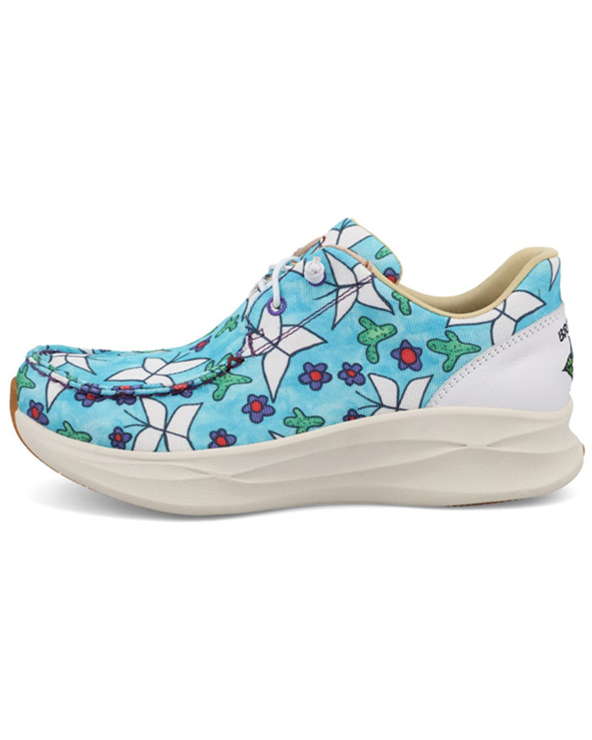 Image #3 - Twisted X Women's Feather X&trade; Casual Shoes - Moc Toe, Aqua, hi-res