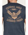 Image #4 - Grunt Style Men's American Forged Short Sleeve Graphic T-Shirt, Navy, hi-res