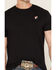 Image #4 - RANK 45&reg; Men's Live And Die Rodeo Short Sleeve Graphic T-Shirt, Black, hi-res
