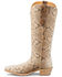 Image #3 - Tony Lama Women's Black Label Exotic Python Tall Western Boots - Snip Toe, Tan, hi-res