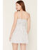 Image #4 - Ash & Violet Women's Polka Dot Sleeveless Mini Dress, White, hi-res