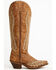 Image #2 - Laredo Women's Roxelle Wide Calf Tall Western Boots - Snip Toe, Honey, hi-res