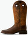 Image #2 - Ariat Women's Round Up Ryder Tall Western Boots - Broad Square Toe, Brown, hi-res