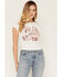 Image #3 - Cleo + Wolf Women's Horse Stamp Short Sleeve Graphic Tee, Ivory, hi-res