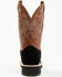 Image #5 - Justin Men's Alamo Roughout Performance Western Boots - Broad Square Toe, Black, hi-res