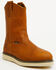 Image #1 - Hawx Men's 10.75" Pull-On Barnyard Leather Work Boots - Composite Toe, Tan, hi-res