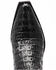 Image #6 - Moonshine Spirit&reg; Men's Rock City Fuscus Caiman Western Boots - Snip Toe, Black, hi-res