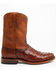 Image #2 - Cody James Black 1978&reg; Men's Carmen Exotic Full-Quill Ostrich Roper Boots - Round Toe, Cognac, hi-res