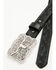 Image #2 - Cody James Boys' Huck Tooled Buckle Belt, Black, hi-res
