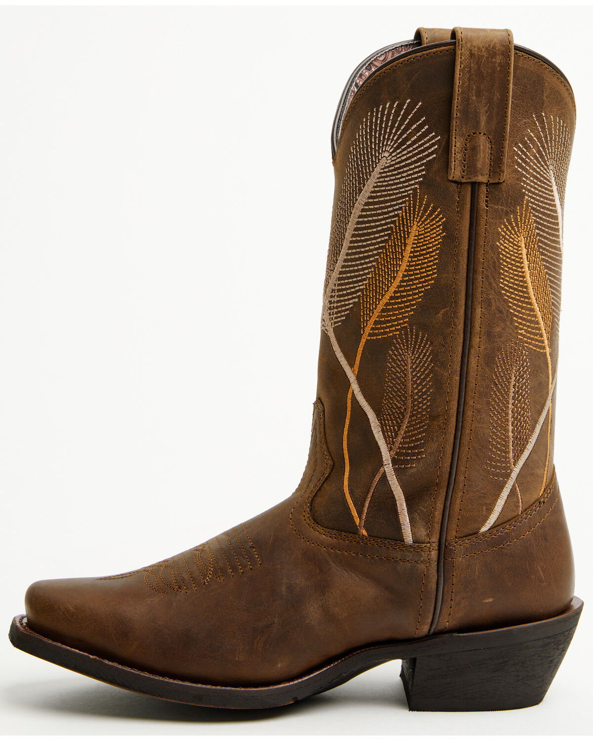 Image #3 - Laredo Women's Field Of Dreams Western Boots - Square Toe, Brown, hi-res