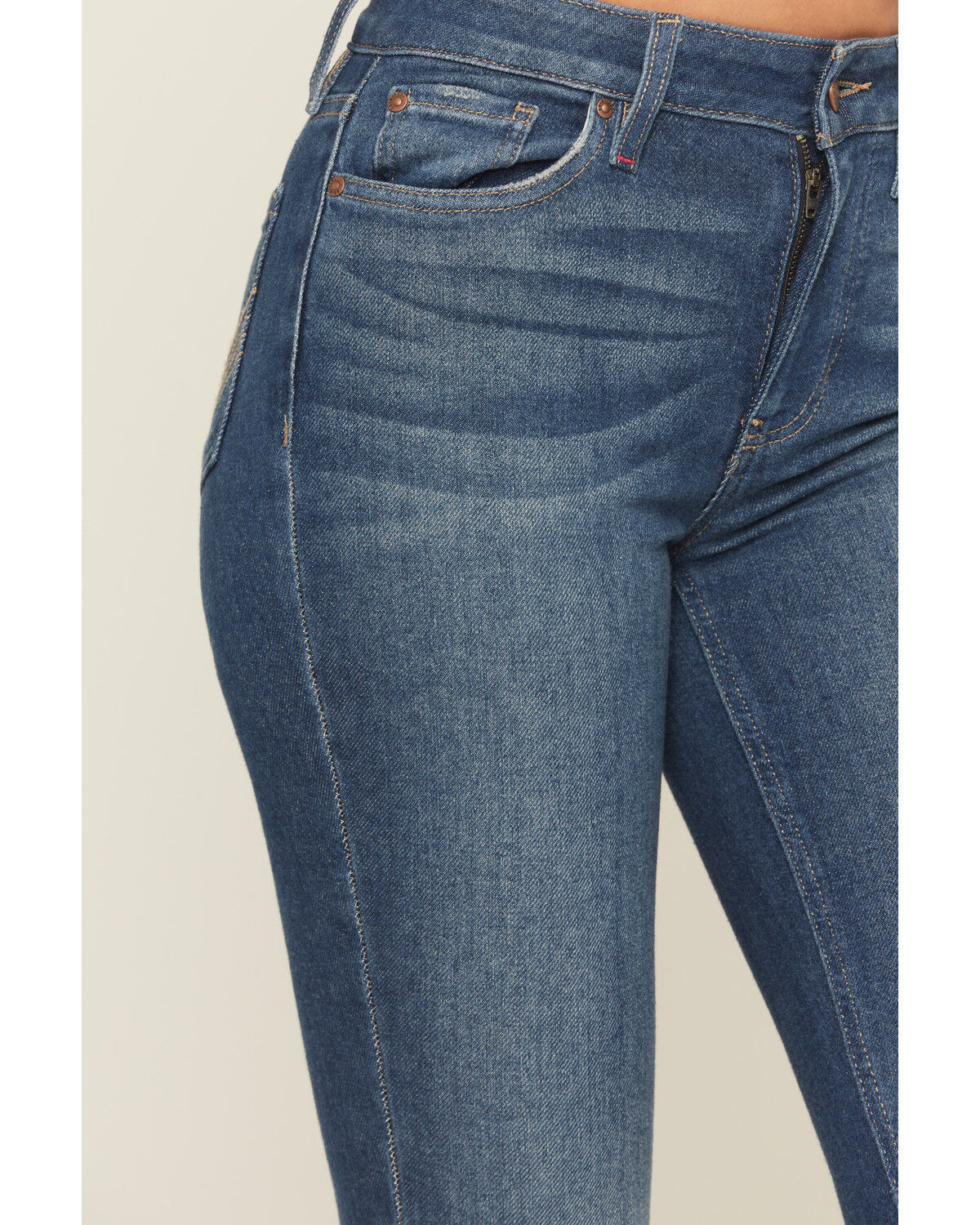 Image #2 - Idyllwind Women's Legend High Rise Bootcut Stretch Denim Jeans, Dark Wash, hi-res