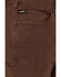 Image #2 - Hawx Men's Axel Duck Double Front Carpenter Stretch Work Pants, Brown, hi-res