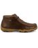 Image #1 - Twisted X Men's Chukka Driving Moccasin, Chestnut, hi-res