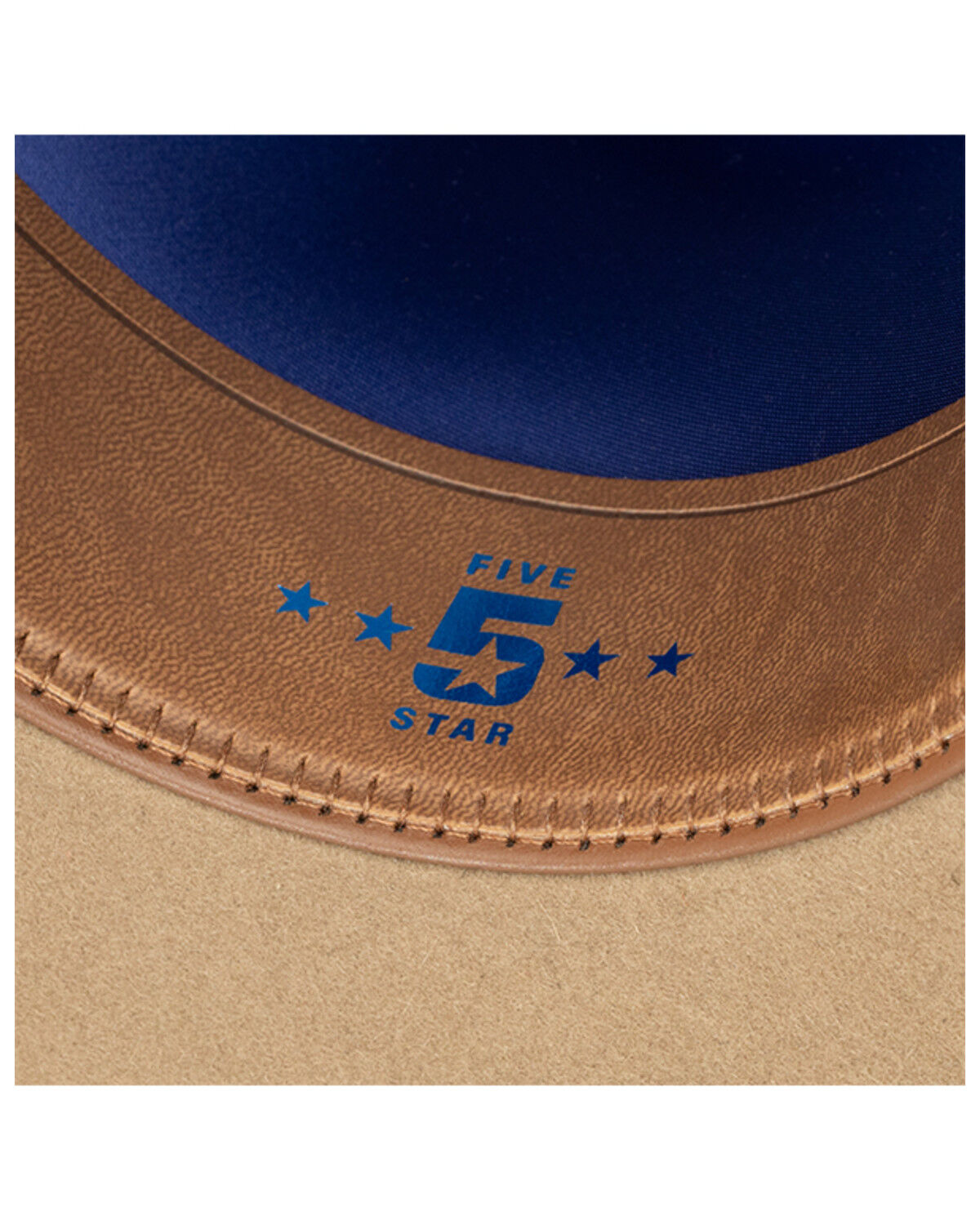 Image #5 - Resistol Five Star Felt Cowboy Hat, Sand, hi-res