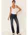 Image #1 - Wrangler Women's Dark Wash Bootcut Jeans, Dark Blue, hi-res