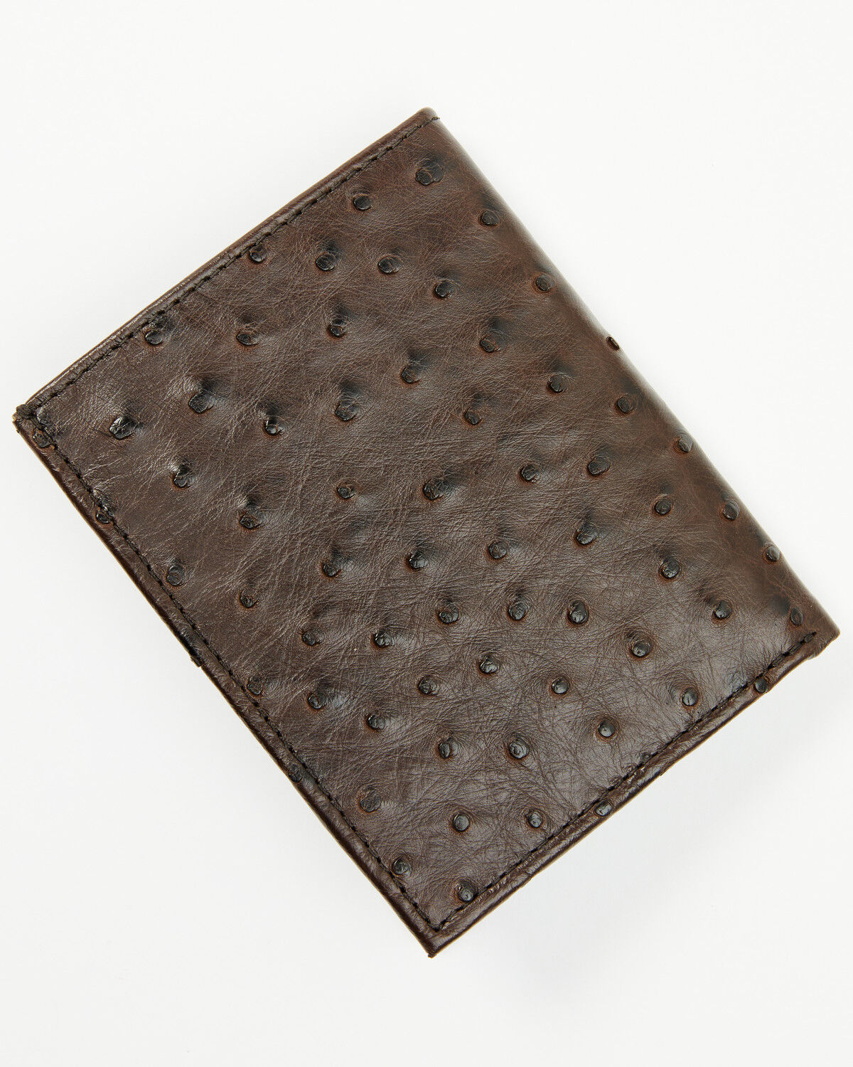 Image #3 - Cody James Black 1978&trade; Men's Dawson Exotic Full-Quill Ostrich Bifold Wallet, Dark Brown, hi-res