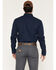 Image #4 - Cody James Men's FR Medora Solid Long Sleeve Snap Work Short, Navy, hi-res