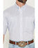 Image #3 - George Strait by Wrangler Men's Geo Print Short Sleeve Button-Down Stretch Western Shirt, Blue, hi-res