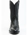 Image #4 - Cody James Black 1978&reg; Men's Chapman Exotic Full-Quill Ostrich Western Boots - Round Toe, Black, hi-res