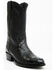 Image #1 - Cody James Black 1978&reg; Men's Chapman Exotic Full-Quill Ostrich Western Boots - Round Toe, Black, hi-res