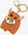 Image #3 - Shyanne Women's Bull Stacked Bag Charm, Brown, hi-res