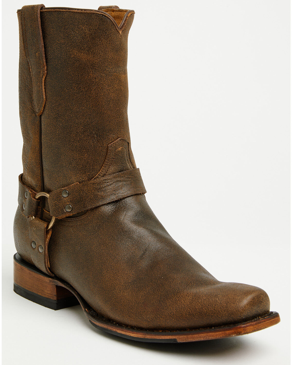Moonshine Spirit&reg; Men's Jono Harness Boots - Square Toe, Brown, hi-res