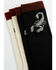 Image #4 - Cody James Men's Scorpion Skull Crew Socks - 2 Pack, Black, hi-res