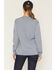 Image #4 - Carhartt Women's Loose Fit Heavyweight Long Sleeve Graphic Tee, Navy, hi-res