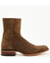 Image #2 - Moonshine Spirit&reg; Men's 8" Pancho Roughout Zipper Western Boots - Round Toe, Brown, hi-res
