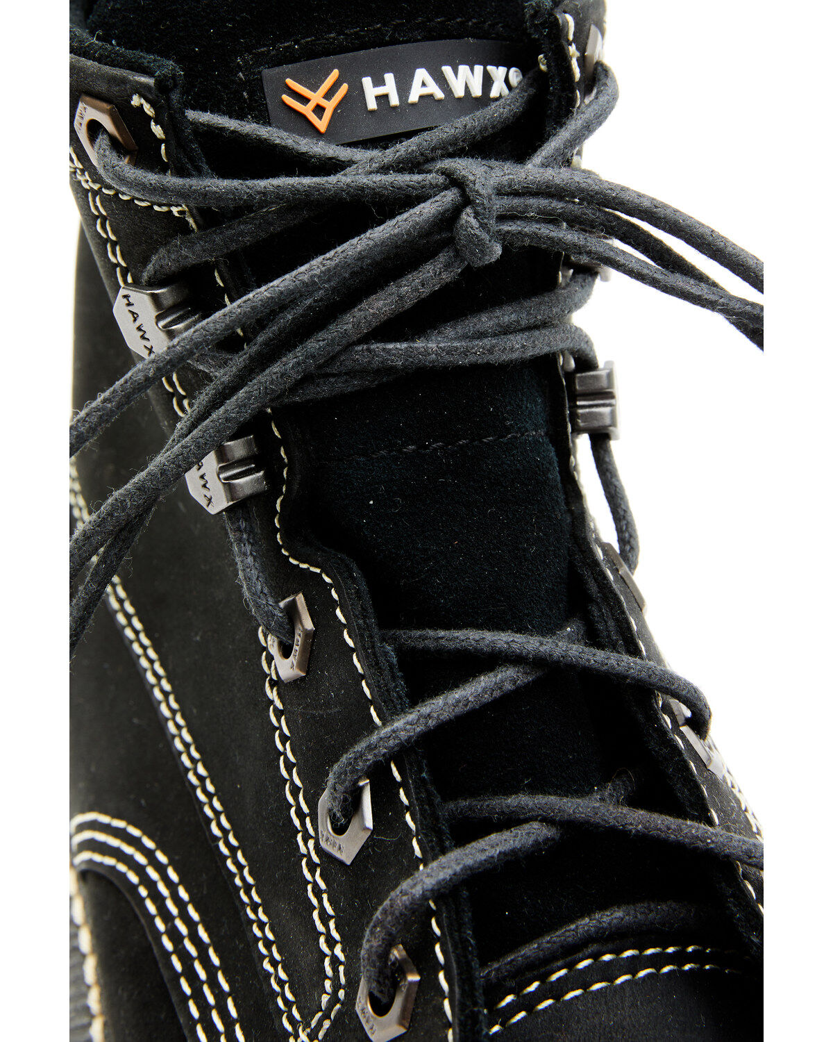 Image #2 - Hawx Men's Black Kevlar 54" Laces, Black, hi-res