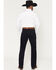 Image #3 - Cody James Black 1978&reg; Men's Mitchum Wash Dexter Slim Bootcut Stretch Denim Jeans, Dark Wash, hi-res