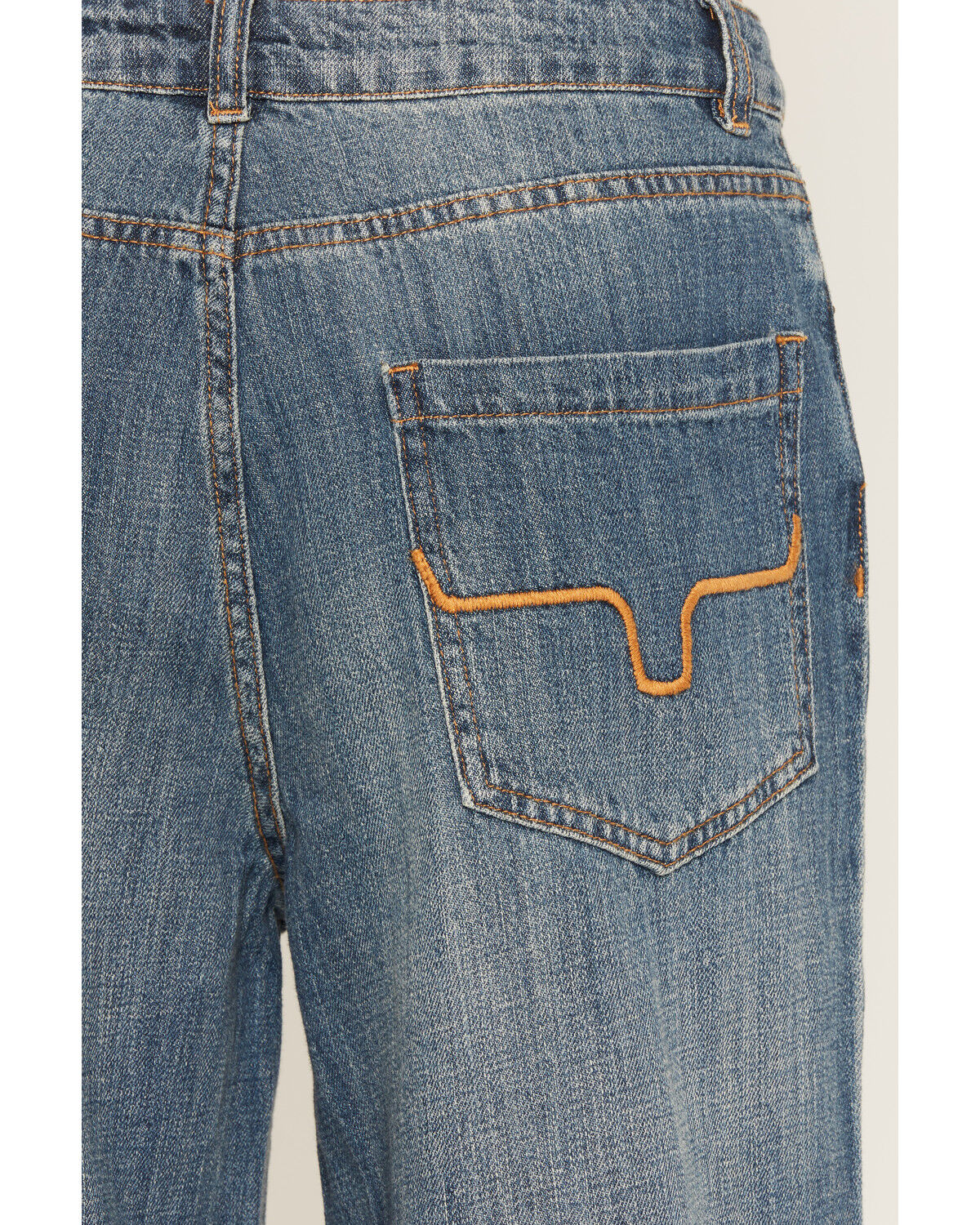 Image #4 - Kimes Ranch Women's Maggie Medium Wash Low Rise Baggie Denim Jeans, Medium Wash, hi-res