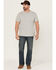 Image #1 - Hawx Men's Heritage Medium Wash Stretch Denim Jeans, Medium Blue, hi-res