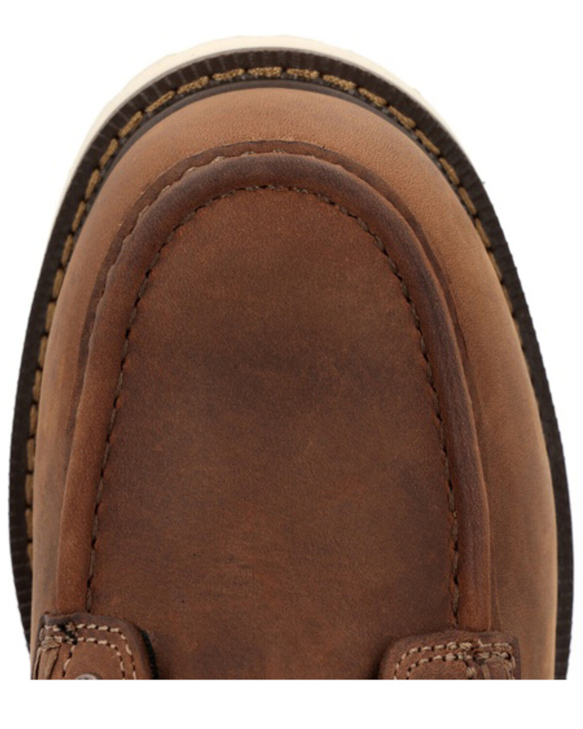 Image #6 - Rocky Men's Grindstone XTR Waterproof Moc Work Boots - Composite Toe, Brown, hi-res