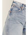 Image #2 - Wrangler Women's High Rise Light Wash Blissful Stretch Denim Jeans, Light Wash, hi-res