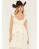Image #3 - Cleo + Wolf Women's Flutter Solid Sleeveless Shirt, Ivory, hi-res