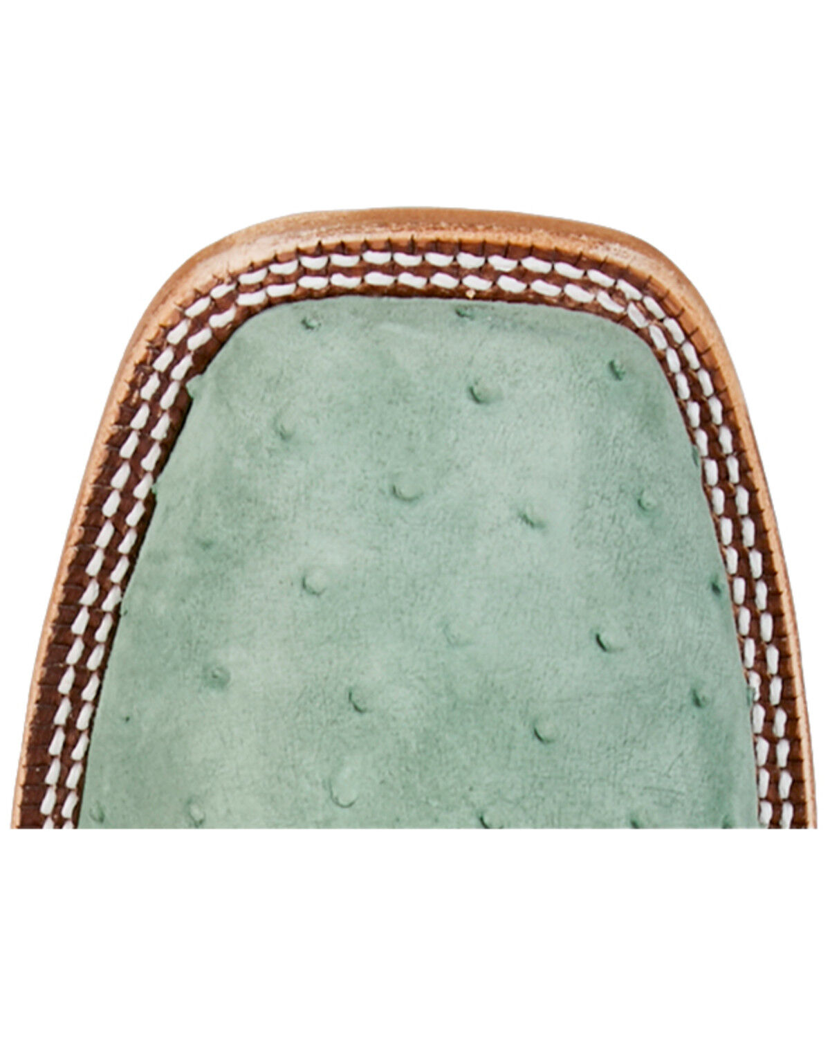 Image #6 - Tony Lama Men's Exotic Full Quill Ostrich Carlos Western Boots - Broad Square Toe, Green, hi-res