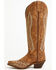 Image #3 - Laredo Women's Roxelle Wide Calf Tall Western Boots - Snip Toe, Honey, hi-res