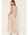 Image #3 - Angie Women's Geo Print Wide Leg Pants, Tan, hi-res