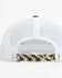 Image #3 - Hooey Men's Boot Barn Exclusive Southwestern Ball Cap, Black/white, hi-res
